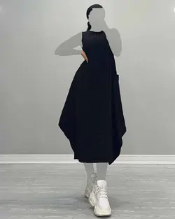 پیراهن تک جیب - کد 4948I