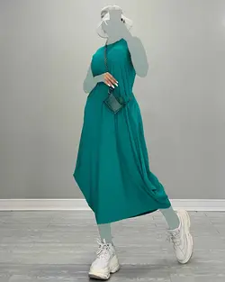 پیراهن تک جیب - کد 4948I