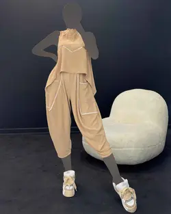 بلوزشلوار نواردار - کد 4969B