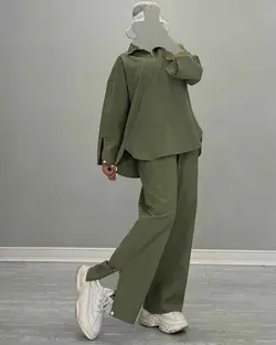 بلوزشلوار تک جیب - کد 4972D