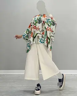 بلوزشلوار طرحدار- کد 4967I