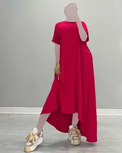 پیراهن آستین کوتاه- کد 4964J