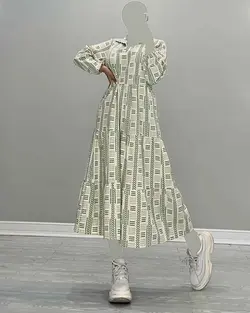 پیراهن بلند - کد4956F4