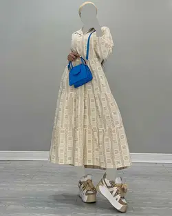 پیراهن بلند - کد4956F4