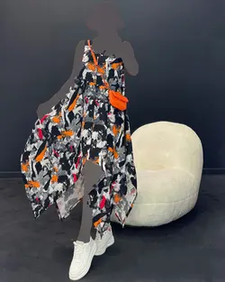 پیراهن دوبند- کد 4975B