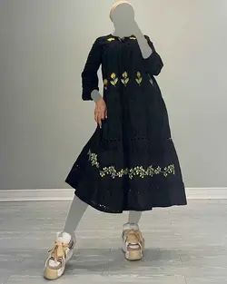 پیراهن خامه دوزی -کد 4963J