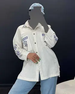 شومیز گل دوزی - کد 4988P