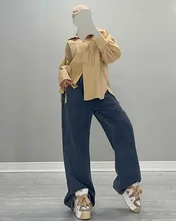 شومیز آستین بند - کد 4976O