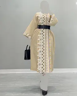 پیراهن طرح دار - کد 5013D2