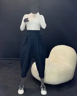 شلوار لنین خمره ای - کد 5101I