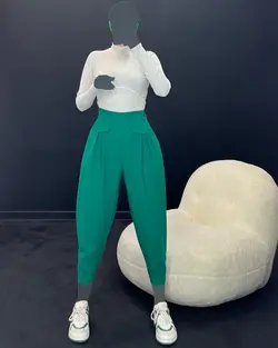 شلوار لنین خمره ای - کد 5101I