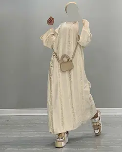 پیراهن ریش ریش - کد 5118E1