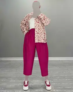 شومیز شلوار - کد 5002F5