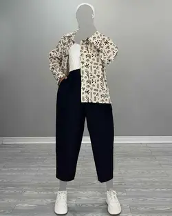 شومیز شلوار - کد 5002F5