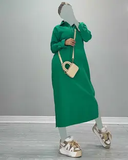 پیراهن دو جیب - کد 5136Q