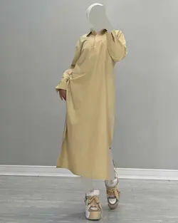 پیراهن دو جیب - کد 5136Q