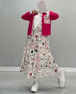 ست شومیز دامن - کد 5134R