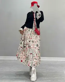 ست شومیز دامن - کد 5134R