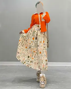 ست شومیز دامن - کد 5134R