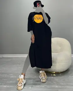 پیراهن بلند اسپرت - کد 5174S