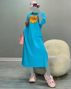 پیراهن بلند اسپرت - کد 5174S