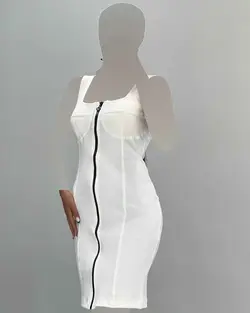 پیراهن  زیپ دار - کد 5224Q