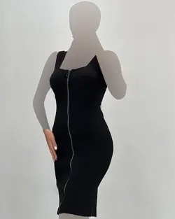 پیراهن  زیپ دار - کد 5224Q