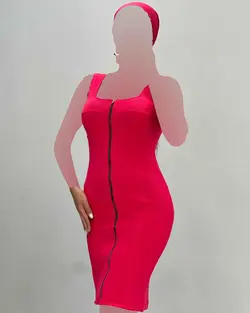 پیراهن  زیپ دار - کد 5224Q