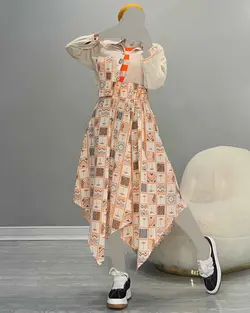 شومیز دامن - کد 5208X