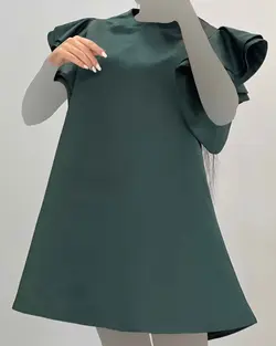 پیراهن آستین حلزونی - کد 5296B1