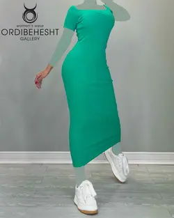 پیراهن یقه خشتی - کد5558I