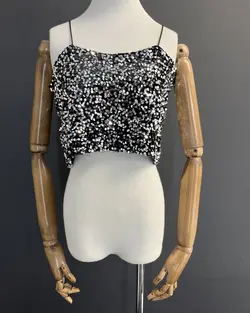 تاپ مخمل پولکی - کد5563C1
