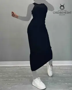 پیراهن کبریتی جلو نوار - کد 5600F1