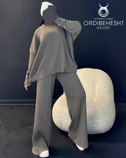 بلوز شلوار بافت - کد 5622F5