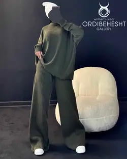 بلوز شلوار بافت - کد 5622F5