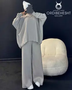 بلوز شلوار بافت - کد 5622F5