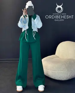 بلوزشلوار بافت - کد 5653D2