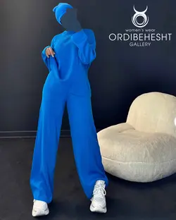 بلوزشلوار بافت - کد 5653D2