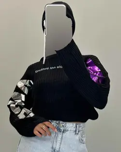 بلوز بافت انجل - کد 5665Q