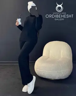 بلوز یقه اسکی+شلوار - کد 5669T