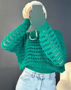 بلوز بافت - کد 5678W