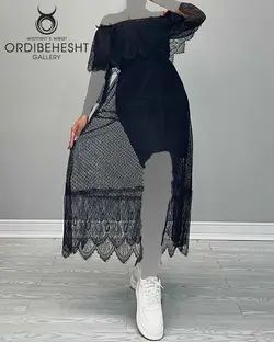 پیراهن گیپور - کد 5661E3