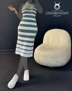 پیراهن راه راه - کد 5795S