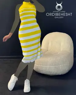 پیراهن راه راه - کد 5795S