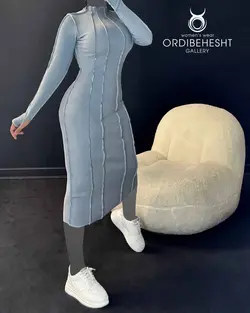 پیراهن نواردار - کد 5844S