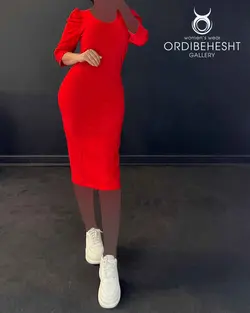 پیراهن آستین پف - کد 5889F5