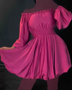 پیراهن کمرکش - کد 5960G