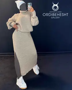 بلوز + دامن - کد 6145Y