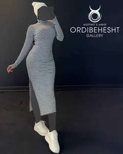 پیراهن راه راه - کد 6182S