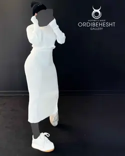 بلوز + دامن - کد 6245F3